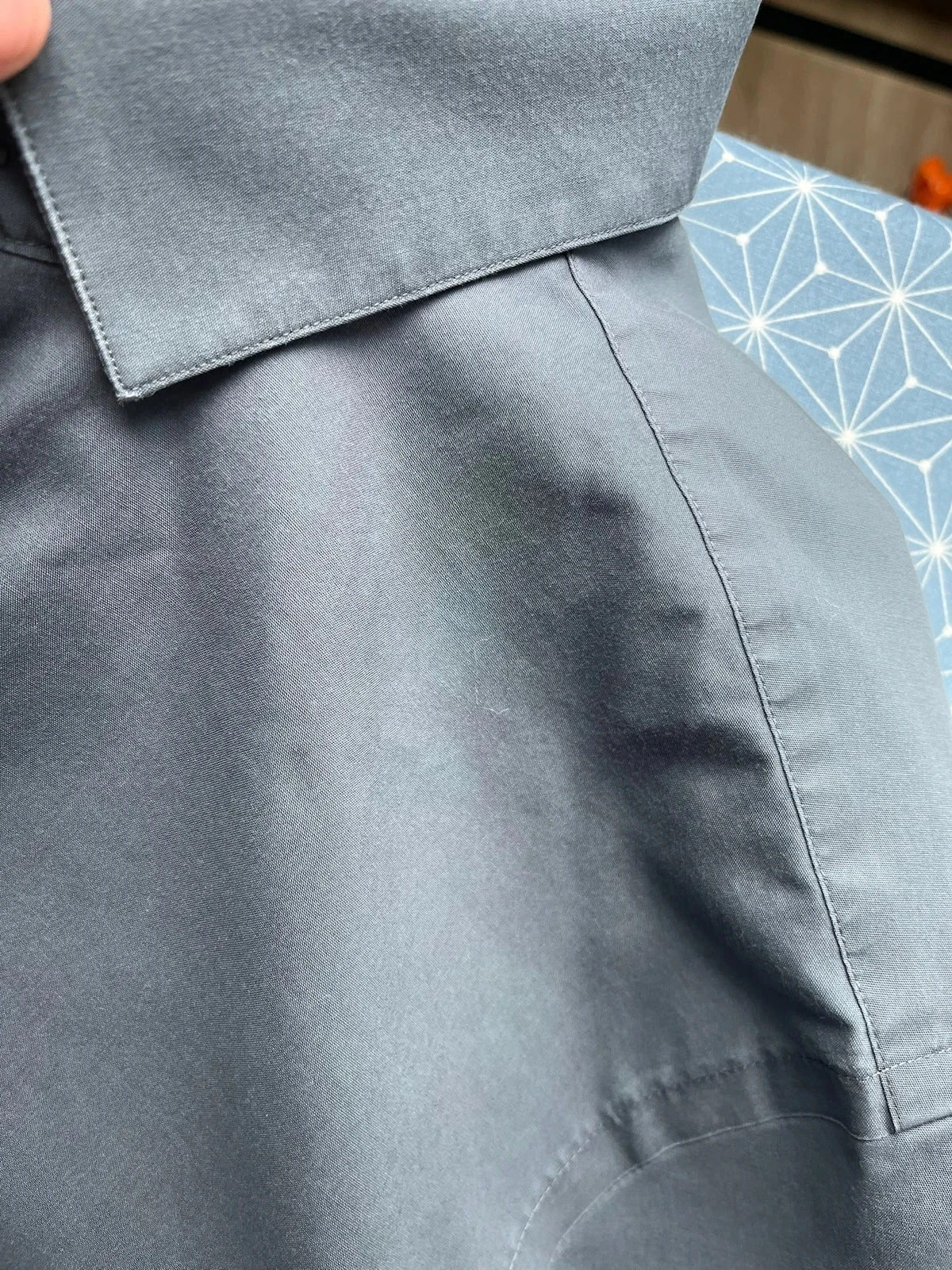Men's gray Calvin Klein shirt size 39 satisfactory condition – photo 6